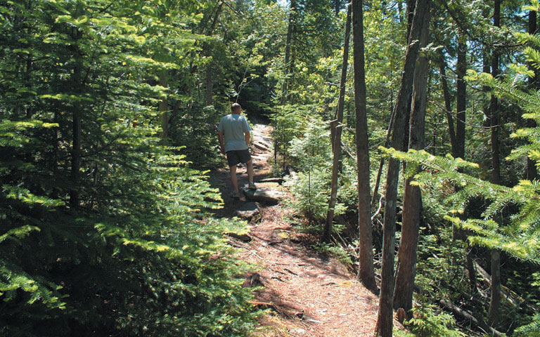 Sentier national au Bas-Saint-Laurent Image
