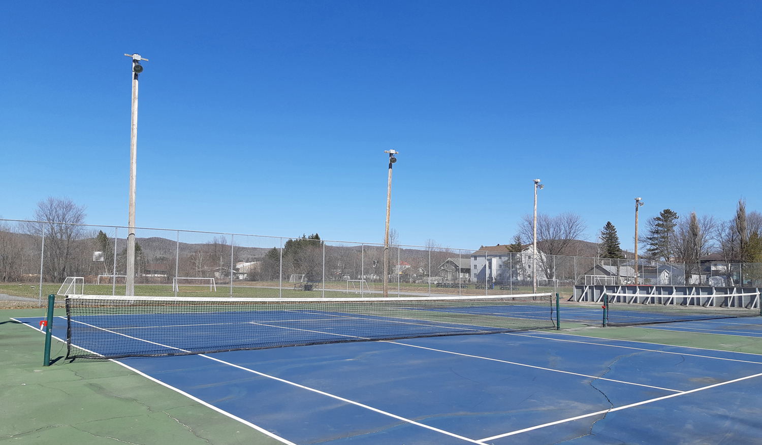 Terrains de tennis Image